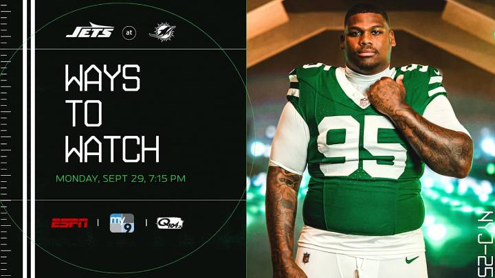 Ways to Watch and Listen | Jets at Dolphins