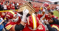 An untimely pick, a short pass, a heads up play & a late sack made the difference in Iowa’s loss to Iowa State