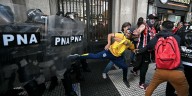Declaró el manifestante baleado que perdió un ojo en la misma marcha donde le dispararon a Pablo Grillo