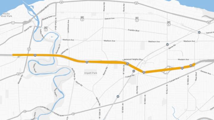 ODOT announces closing of an I-90 entrance ramp through end of year