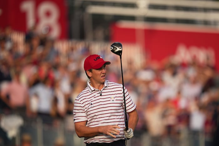 Big laughs and a birthday serenade as US beats Europe in Ryder Cup’s celebrity showdown