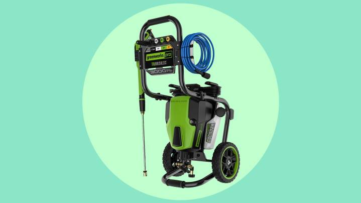 Lowe's just scrubbed $50 off this Greenworks Power Washer