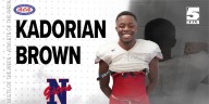 Chomping his way to victory: Northwood-Lena's Kadorian Brown