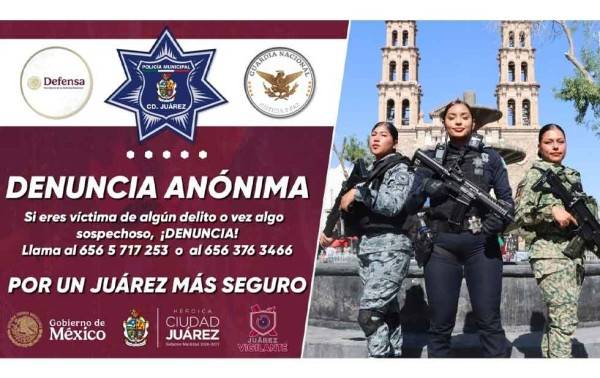 Video: Presenta SSPM la campaña de Denuncia Anónima