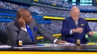 Terry Bradshaw breaks down in laughter on Fox NFL Sunday after Rob Gronkowski bizarrely explains family tree