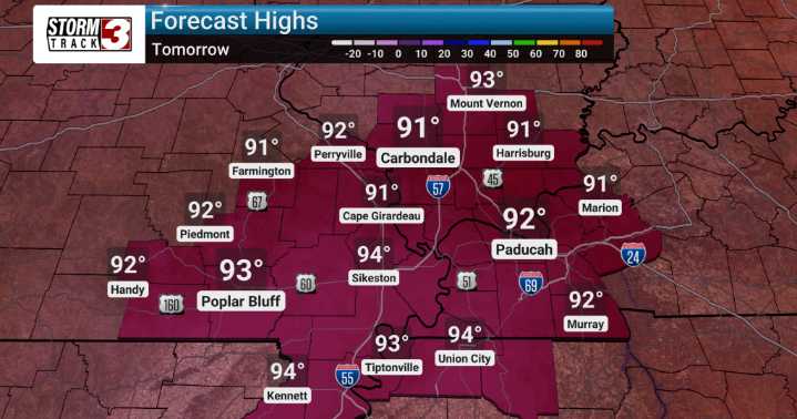 Hot Spell Continues, Spotty Storms Possible This Weekend Ahead of Cooler, Wetter Pattern