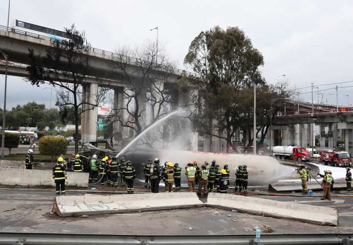 Propietaria de pipa que explotó afirma que tiene pólizas de seguros vigentes