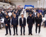 Félix Arratia festeja a policías de Juárez con la rifa de un auto y más de 200 premios