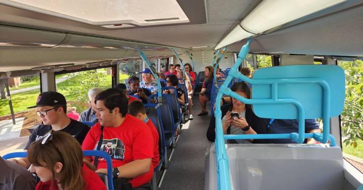 Getting There: First double-decker bus rolls out from Cheney