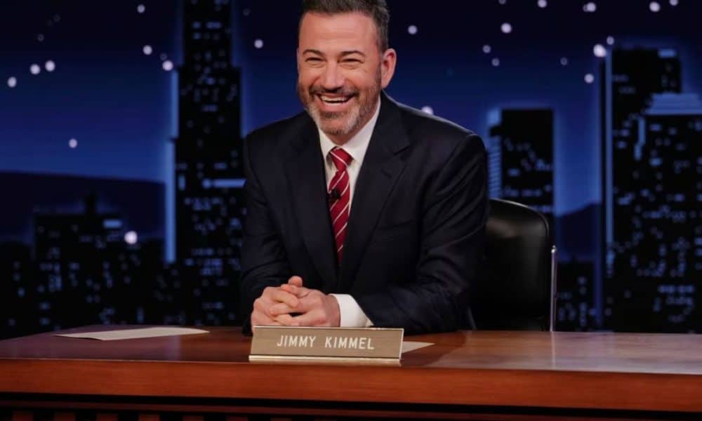 Kimmel defendió la libertad de expresión al volver a la TV