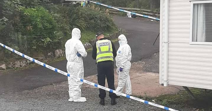 Forensics scour Inverclyde holiday park after man dies in early morning 'attack'