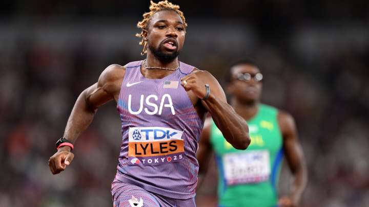 Noah Lyles matches Usain Bolt with 4th world title in 200m