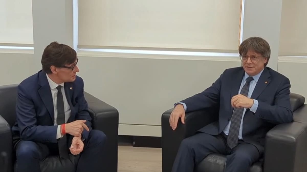 Salvador Illa y Puigdemont ya están reunidos en Bruselas