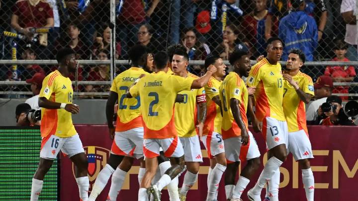 ¡Golazo de Colombia y se empata todo en Maturín! Así fue como Luis Suárez anotó el 2