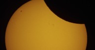 Partial solar eclipse at the bottom of the world closes out the year's sun and moon spectacles