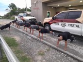 Guardia Estatal de Apoyo Carretero participa en Programa de Acondicionamiento Físico