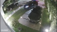 Surveillance shows carjackers stealing luxury vehicle, crashing into each other in Miami Beach
