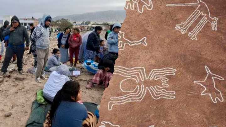 Desalojan a invasores en las Líneas de Nasca