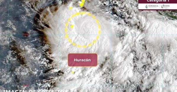 "Narda" se intensifica a huracán categoría 1