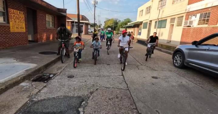 Community bike ride through Opelousas shines light on sickle cell disease