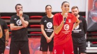 El Casademont Zaragoza divierte a la Marea Roja: "Mariona Ortiz es mi favorita"