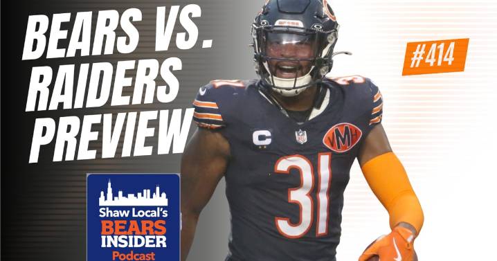 Bears Insider Podcast Episode 414: Bears vs. Raiders: Previewing a big Week 4 matchup
