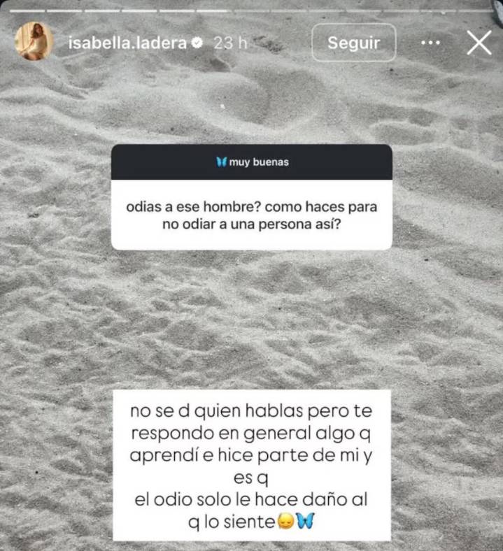 ¿Odia a Beéle? Esto fue lo que respondió Isabella Ladera tras reaparecer en redes