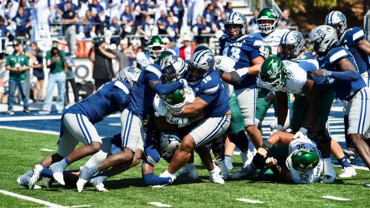 Jeff Choate talks about the Wolf Pack's game against Middle Tennessee
