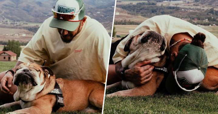 Lewis Hamilton Reveals Dog Roscoe Has Died After Being in a Coma