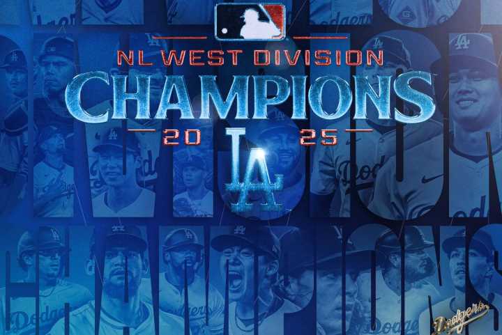 Dodgers aseguró título en el Oeste