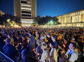 Hundreds gather at Texas A&M candlelight vigil for slain conservative activist Charlie Kirk