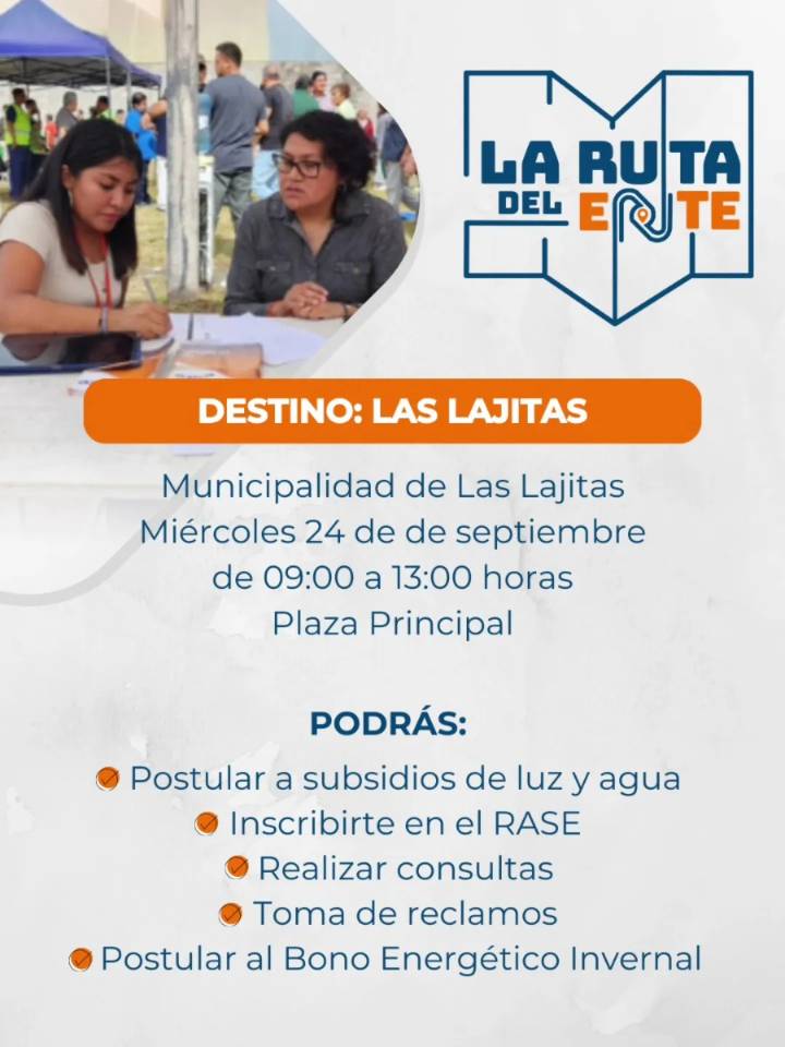 Las Lajitas: Llega la Ruta del Ente