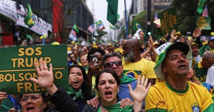 Bolsonaro supporters rally in Brazil as coup trial nears verdict