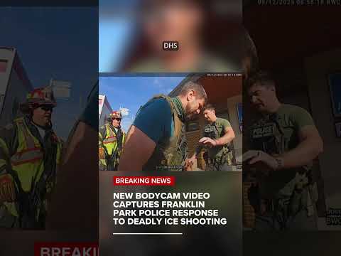 New bodycam video captures Franklin Park police response to deadly ICE shooting