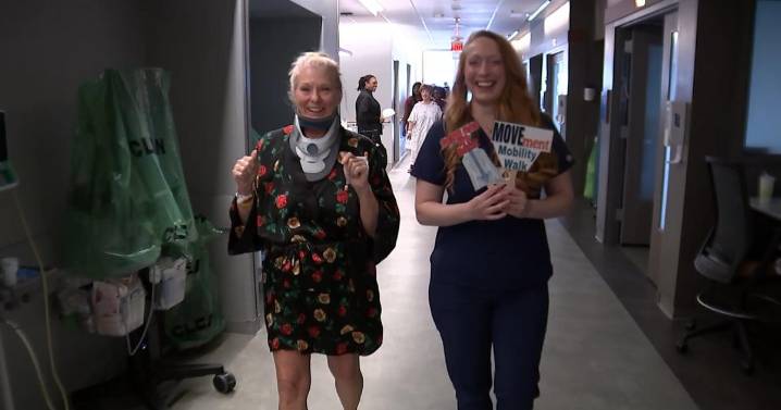 Penn Medicine patients in Philadelphia walk their way to recovery hours after spine surgeries