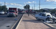 Serious crash in Drexel Heights sends two to hospital