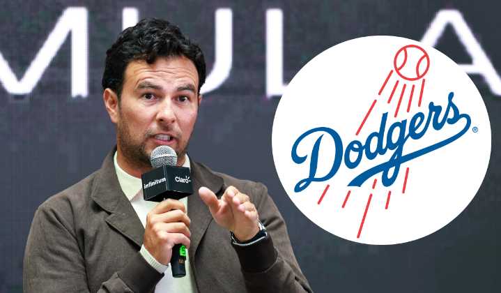 ¡Como el Toro Valenzuela! Sergio Pérez lanzará la primera bola en el juego de los Dodgers contra Phillies