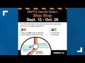 MARTA trains to skip Garnett Station for platform renovation in September