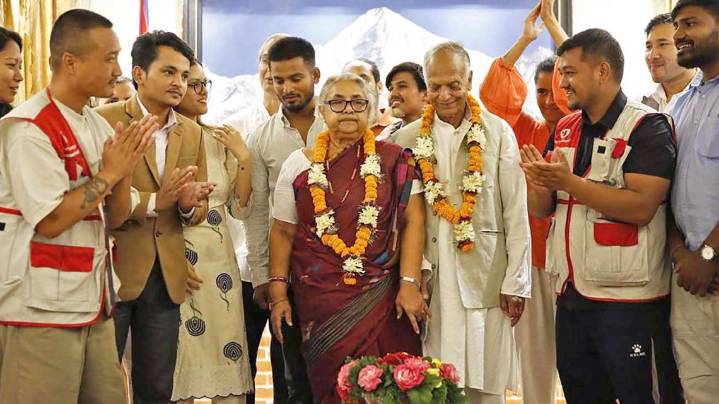 Las redes sociales fueron decisivas en la elección de la nueva premier en Nepal