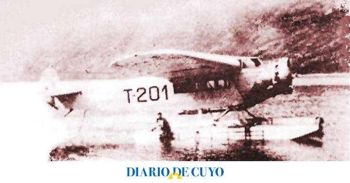 Memorable hazaña de un aviador sanjuanino