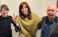 El Indio Solari visitó a Cristina Kirchner en su casa en Constitución