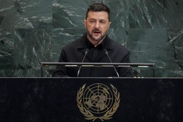 Zelenski, en la ONU: «Ni la ley internacional, ni la cooperación: las armas son las que deciden quién sobrevive»