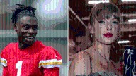 Chiefs’ Xavier Worthy Reacts to Taylor Swift Freaking Out Over His Draft