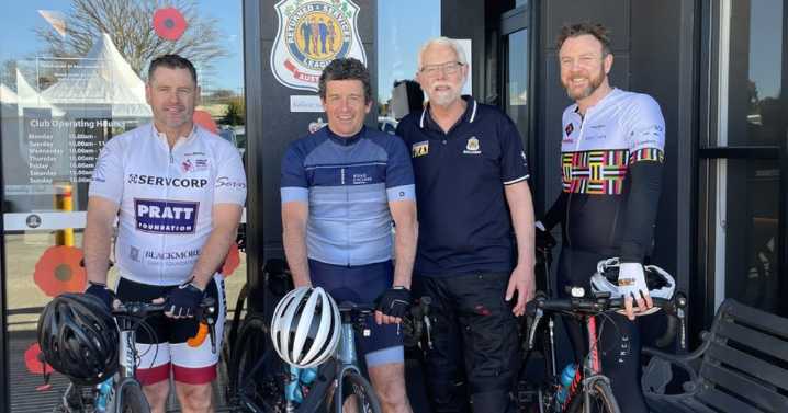 Pedalling to raise awareness of veteran homelessness