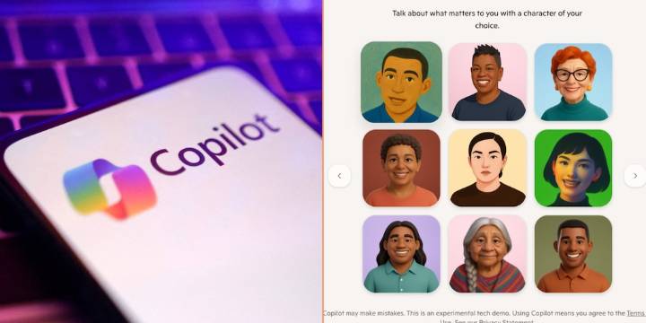 Microsoft Copilot ahora te permite elegir un rostro para su asistente de voz con IA