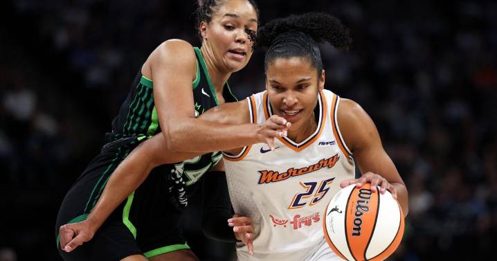 Mercury snap back from 20-point deficit to beat Lynx 89-83 in OT and even WNBA semifinal series