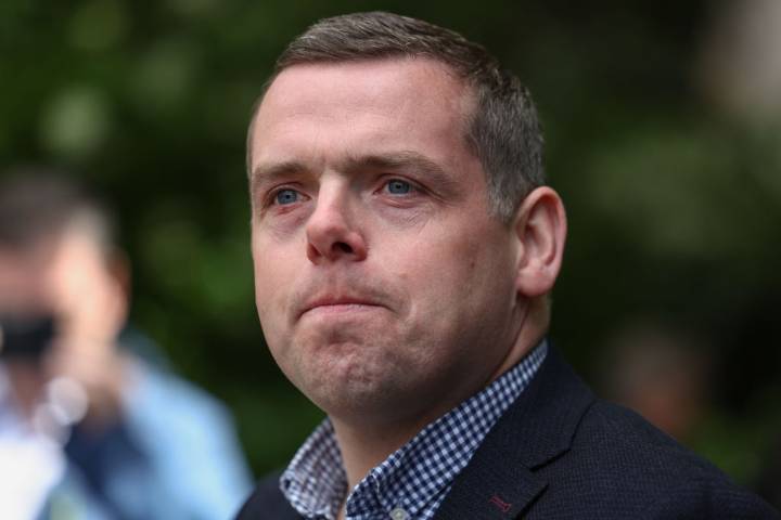 Douglas Ross gets in a flap at FMQs