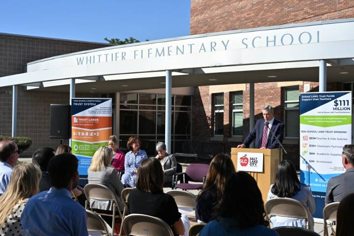 Utah schools receive over $100 million in land trust funds