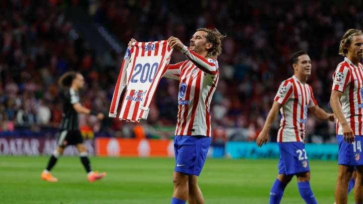 Así ha sido el gol 200 de Griezmann con la camiseta del Atlético de Madrid