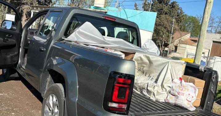 Iba por la Ruta 22 con 140 kilos de langostinos en mal estado y se lo secuestraron en Río Colorado